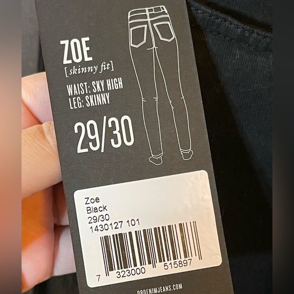 Dr. Denim Zoe Skinny Jeans / New with tags size 29 - Picture 3 of 3
